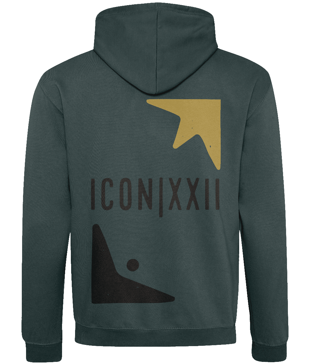ICON|XXII Varsity Hoodie Charcoal - ICON|XXII