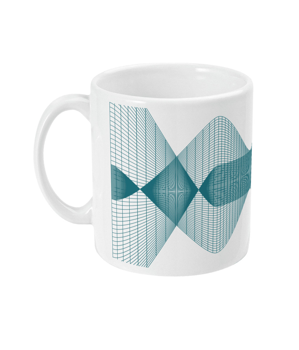 ICON|XXII Sound Graphic Mug Teal - ICON|XXII